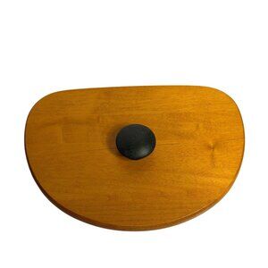 Longaberger Woodcrafts Maple Wooden Lid Knob Accessory Hardwood Basket Cover